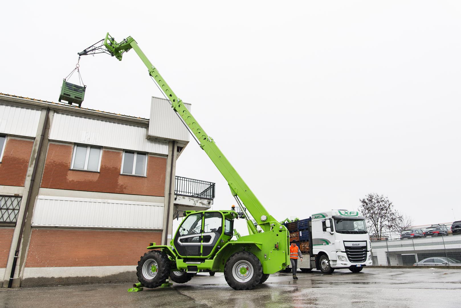 Merlo verreiker jib aanbouwdeel